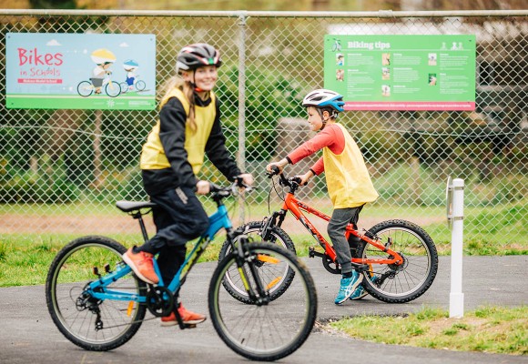 Tile school bike fleet funding